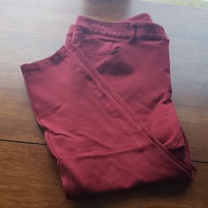Red Torrid Ponte Stretch Skinny Pants 22T